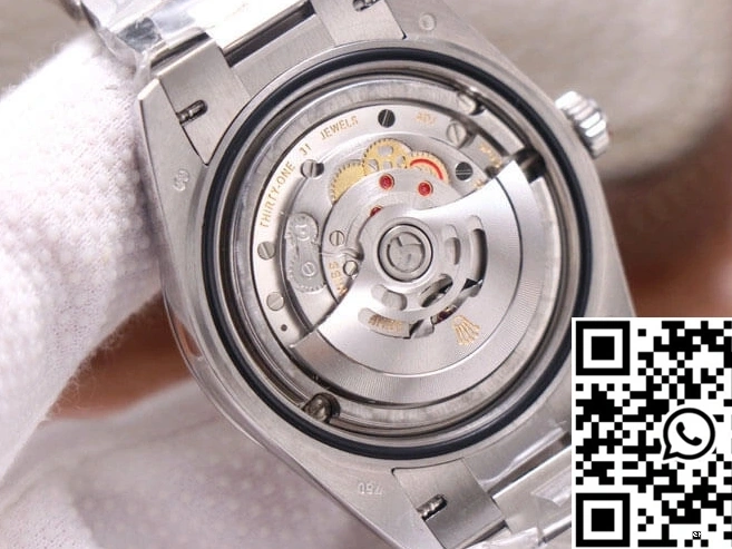 EW M228349RBR-0008 Gold Factory Rolex White Dial Day-Date Grey 0513